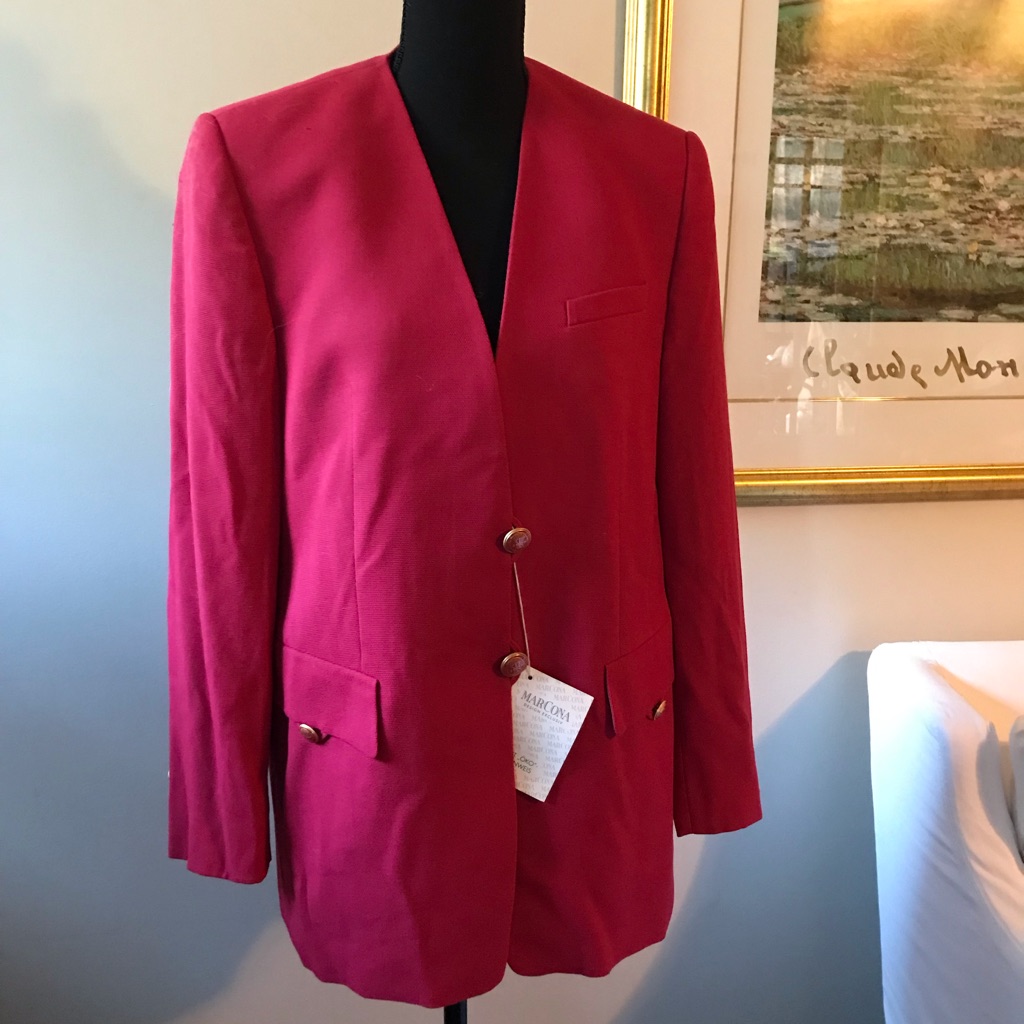 Nwt Marcona German Made Vintage Blazer